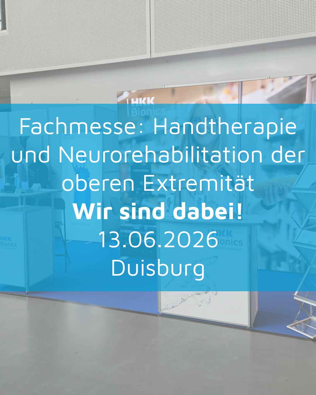 Fachmesse: Handtherapie und Neurorehabilitation der oberen Extremität 2026