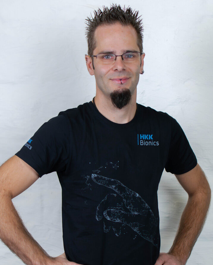 Mitarbeiter Sebastian Maile Abteilung Softwareentwicklung HKK Bionics