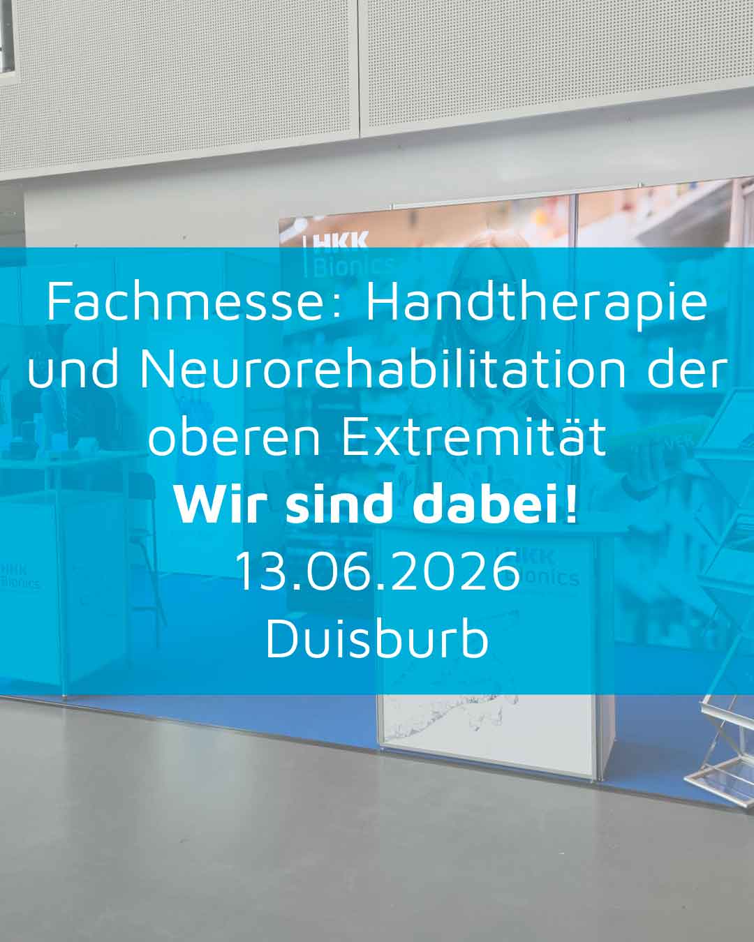 Fachmesse: Handtherapie und Neurorehabilitation der oberen Extremität 2026